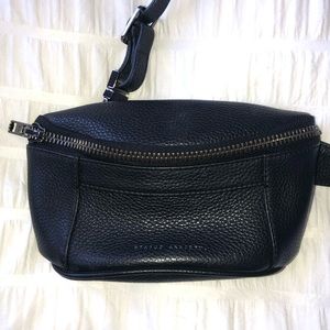 Status Anxiety Midnight Black Crossbody Bag